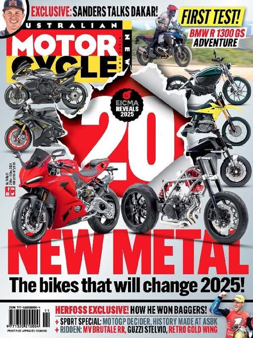 Title details for Australian Motorcycle News by Citrus Media Digital Pty Ltd - Available